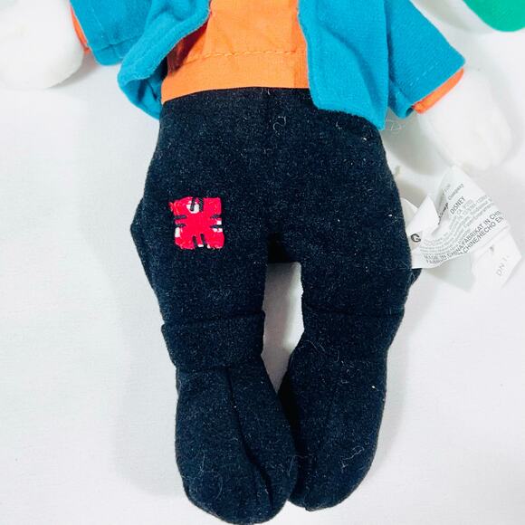 Disney Store 8” Plush Beanie Bag Mickey Goofy Pluto Lot Of 4 New With Tags - Picture 4 of 16